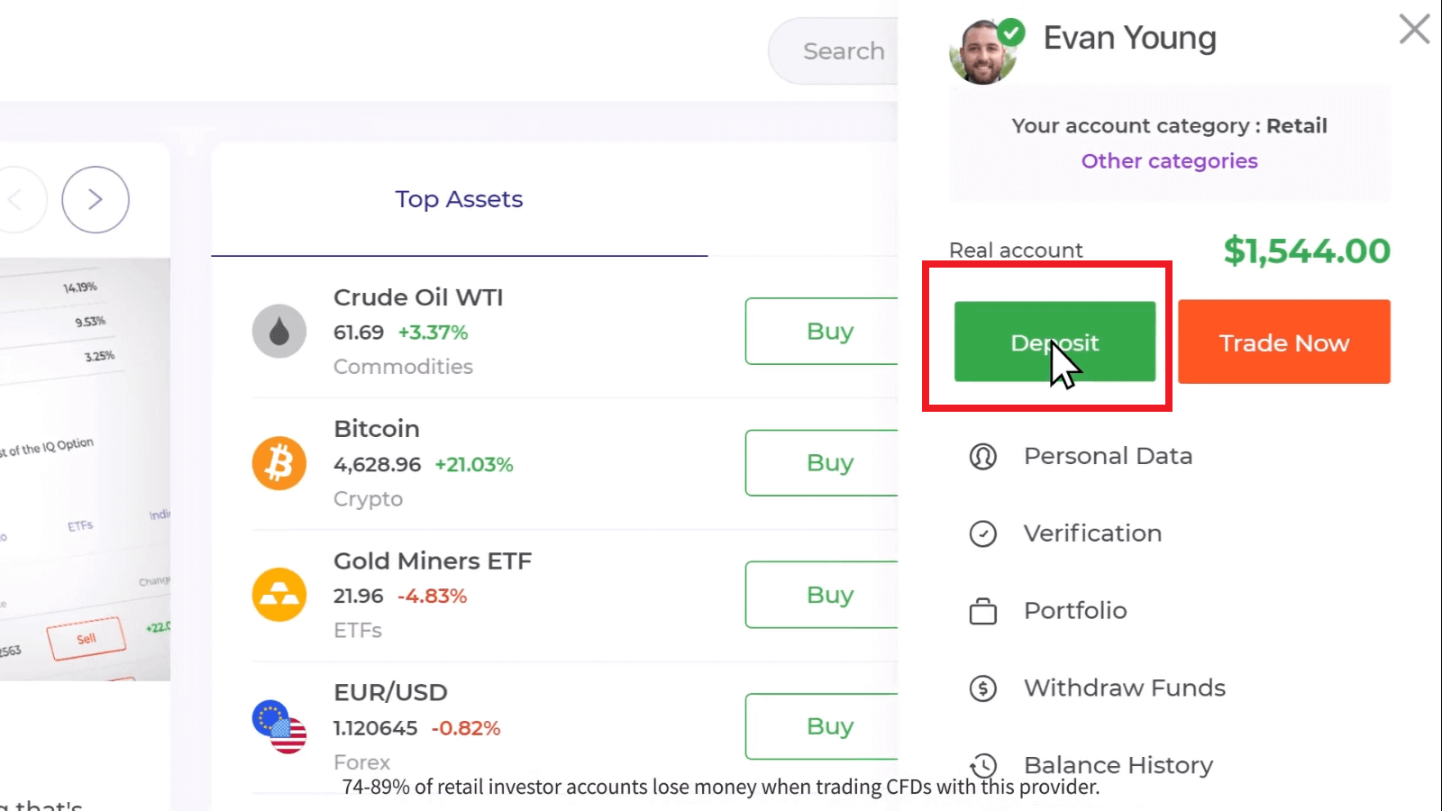 Cara Menyetor Uang di IQ Option melalui Neteller Cara Menyetor Uang di IQ Option melalui Neteller