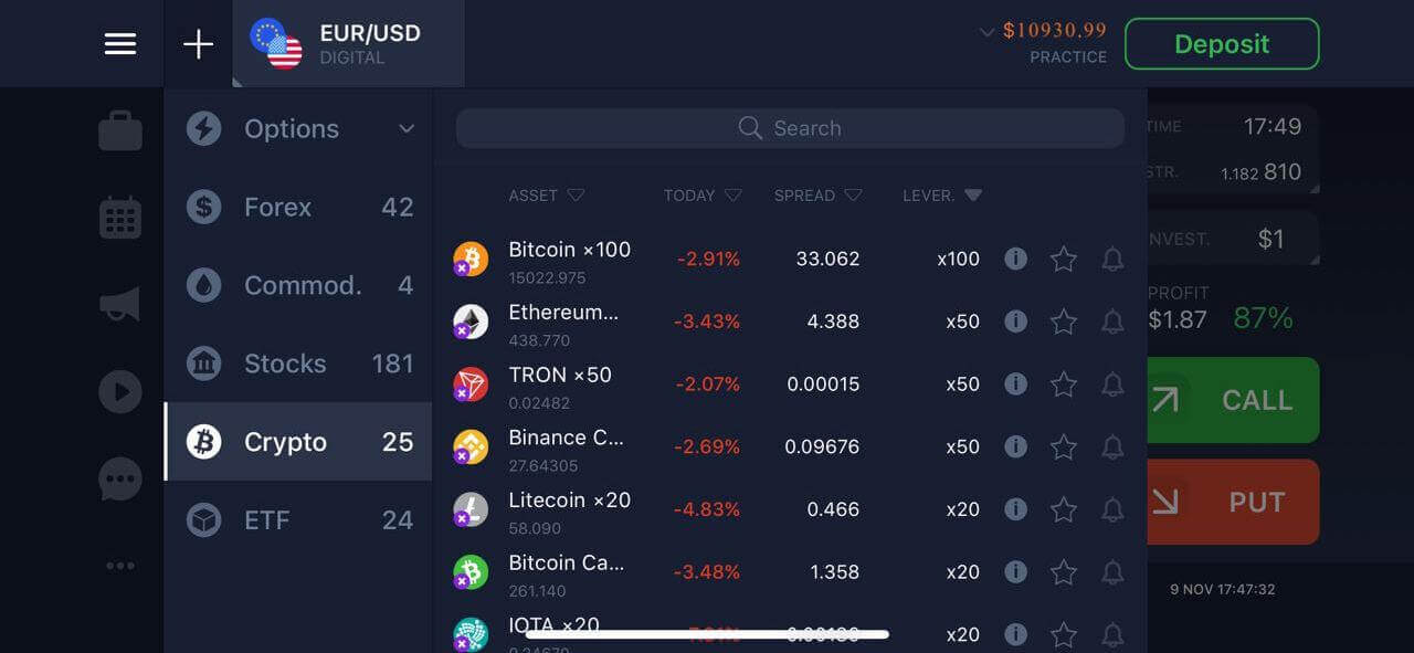 Aplicación IQ Option para Android: ventajas y cómo descargarla