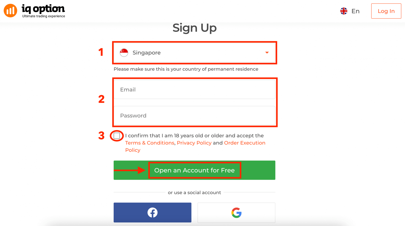 IQ Option Open Account: Savdo hisobi bosqichlari va talablari IQ Option Open Account: Savdo hisobi bosqichlari va talablari