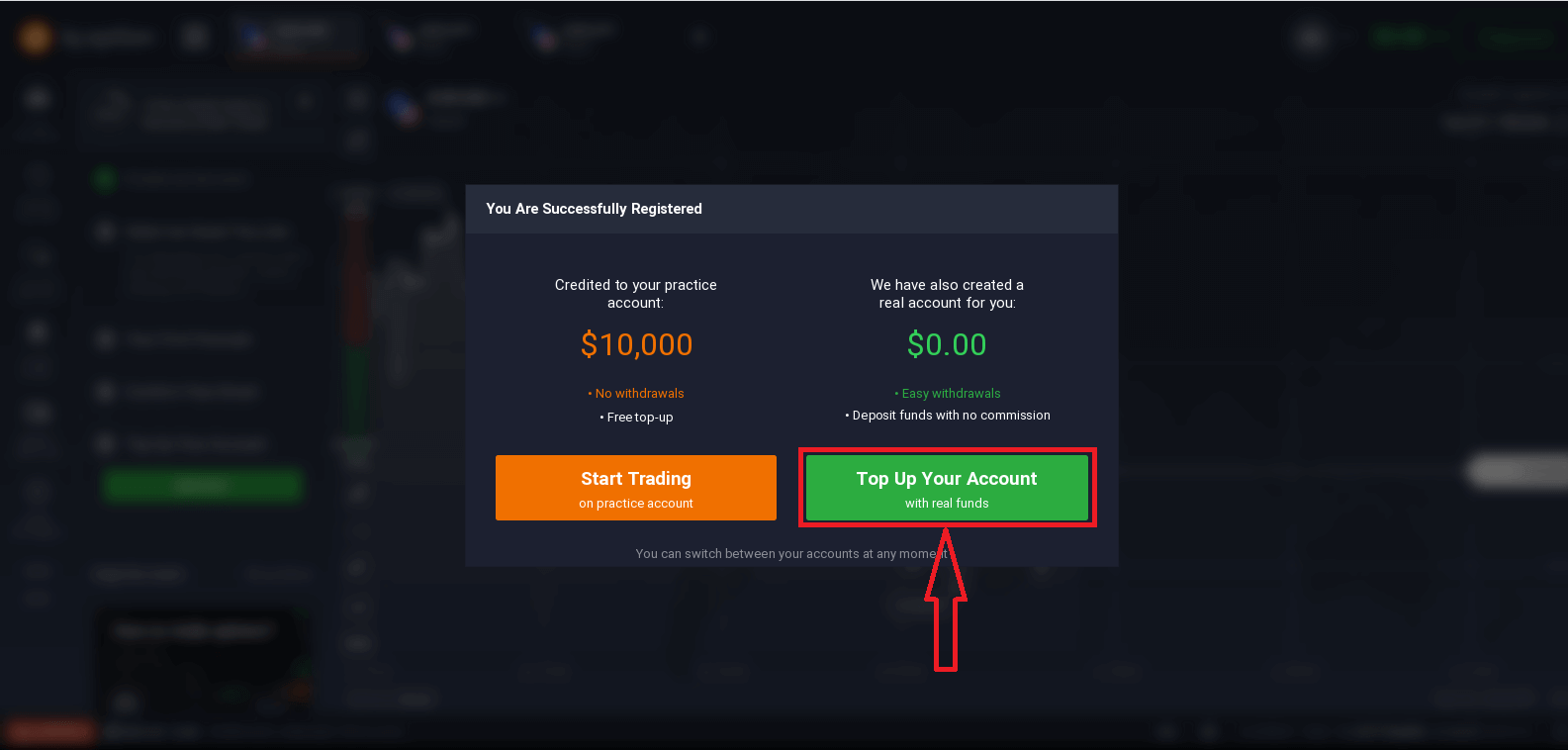 IQ Option: Daftar dan Perdagangkan CFD (Forex, Kripto, Saham)