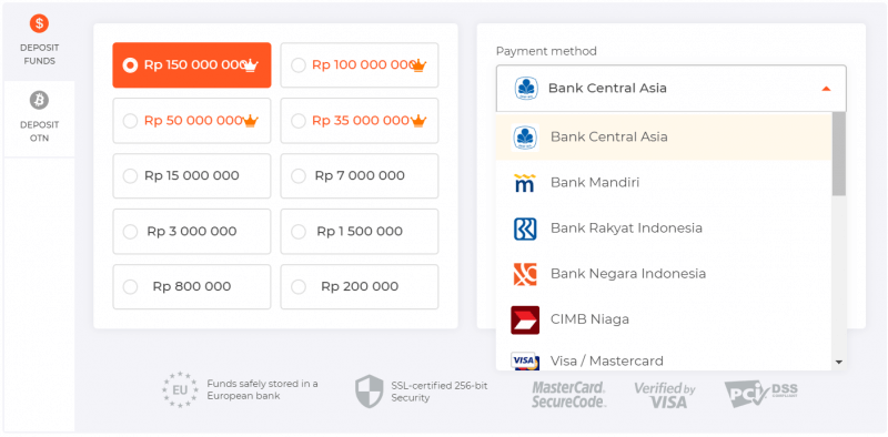 How to Deposit Money in IQ Option with your Local Bank in Thailand, Malaysia, Indonesia and Laos