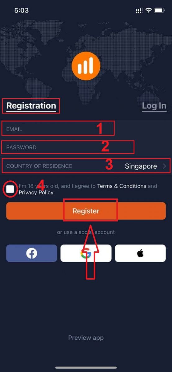 How to Register and Login Account in IQ Option