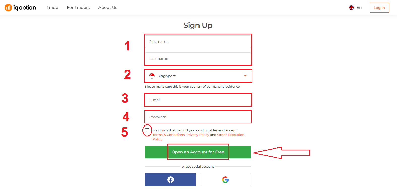 How to Open a Trading Account and Register at IQ Option How to Open a Trading Account and Register at IQ Option
